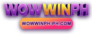 WOWWINPH login register online casino platform logo with modern gaming identity